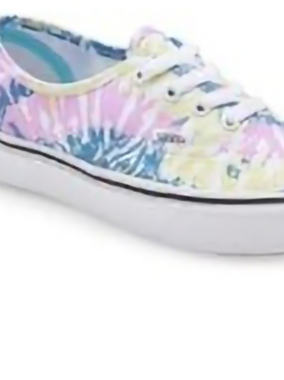 Vans comfy cush Tie-Dye Low Top Sneakers - Pastel Pink Blue Yellow